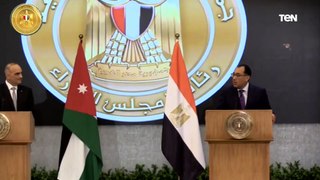 مؤتمر صحفي مشترك لرئيس مجلس الوزراء ونظيره الأردني