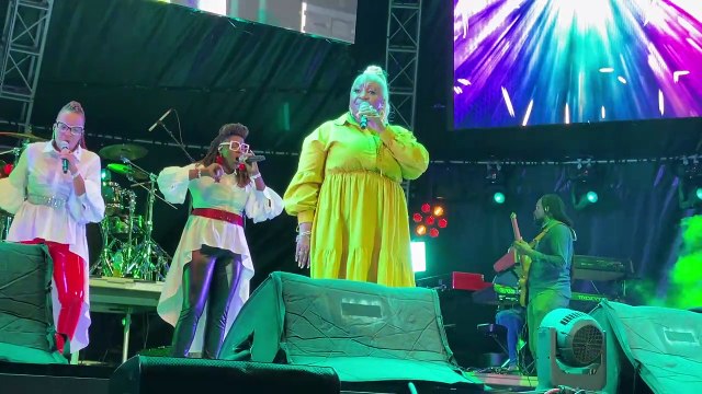 Marvia Providence au festival de jazz de Sainte-Lucie, mercredi 8 mai.