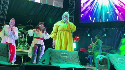 Marvia Providence au festival de jazz de Sainte-Lucie, mercredi 8 mai.