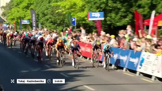 Cycling - Tour de Hongrie 2024 - Mark Cavendish wins Stage 2, Sam Welsford stopped by Dylan Groenewegen !