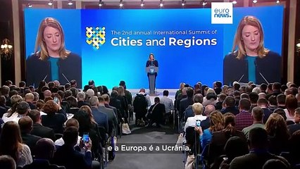 Metsola confiante que negociações de adesão da Ucrânia à UE vão começar antes do final de junho