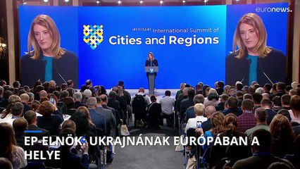 Download Video: Teljesértékű EU-tagságot ígért Ukrajnának az Európai Parlament elnöke Kijevben