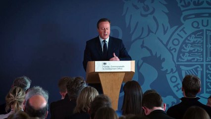 UK government 'doesn't have supply of weapons to Israel' says Cameron