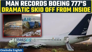 Terrifying Video Of Boeing 777 Ablaze When Plane Skids Off On Senegal Runway | Watch