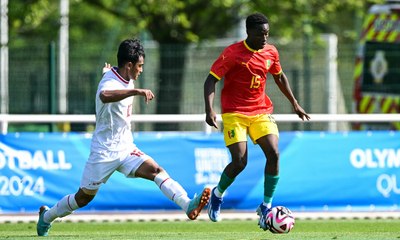 غينيا تتخطّى إندونيسيا وتضمن مقعداً في أولمبياد باريس 2024