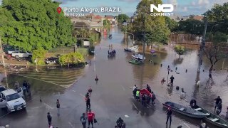 Cheias no Brasil deixam mais de 100 mortos e milhares de desalojados