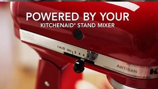 KitchenAid KSM2FPA Food Processor Attachment, Dicing Kit, Silver