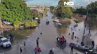 No Comment : au moins 100 morts et 128 disparus dans les inondations au Brésil