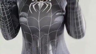 Ikasuzy hijab cosplay spiderman