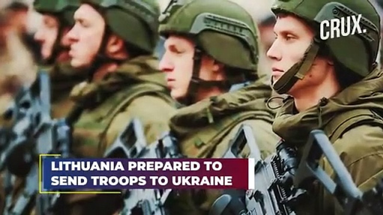 Lithuania Says Putin Won't Use Nukes If Troops Sent To Ukraine, Russia Slams Macron's "Rhetoric"
