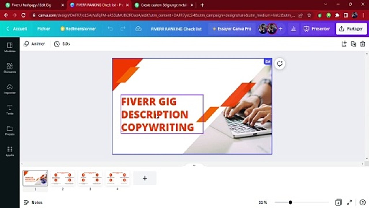 6. 5. Checklist of writing a gig description