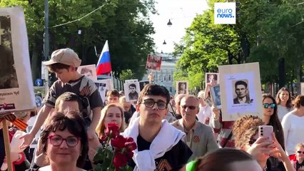 Russians celebrate WWII victory on Vienna‘s streets