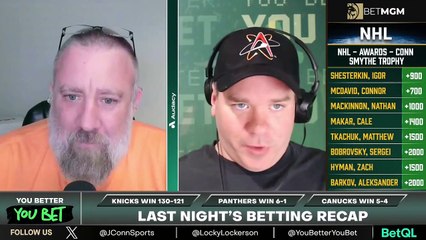 NHL BETS! Conn Smythe Trophy Winner!