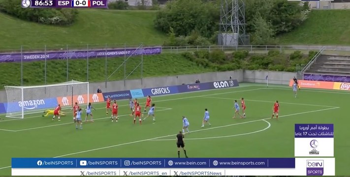 المنتخب الإسباني يبلغ نصف نهائي بطولة أمم أوروبا للناشئات