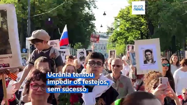 Russos celebram o Dia da Vitória em Viena