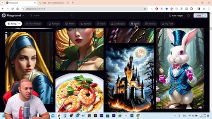 .أداة ذكاء إصطناعي مجانية و منافسة ل ميدجورني - Midjourney -playground