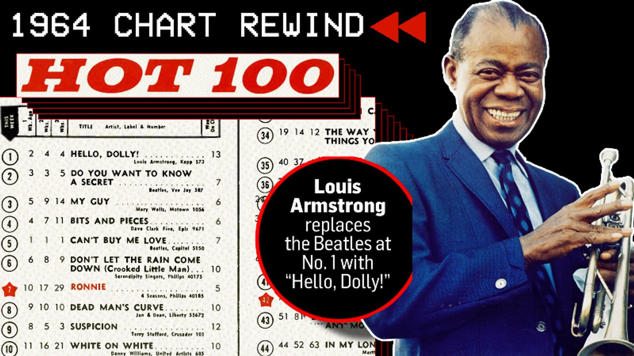 Louis Armstrong's "Hello Dolly" Dethrones The B...