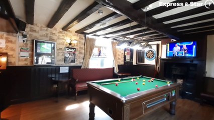 A walk-through the Dog and Partridge pub, High Street, Wednesfield.