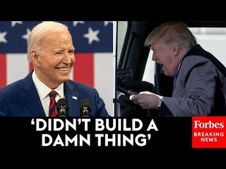 JUST IN: President Biden Hammers Trump While Giving Remarks On His Agenda In Wisconsin