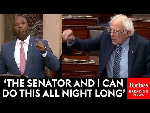 FLOOR FIGHT: Bernie Sanders And Tim Scott Battle Over Competing Anti-Bigotry Resolutions