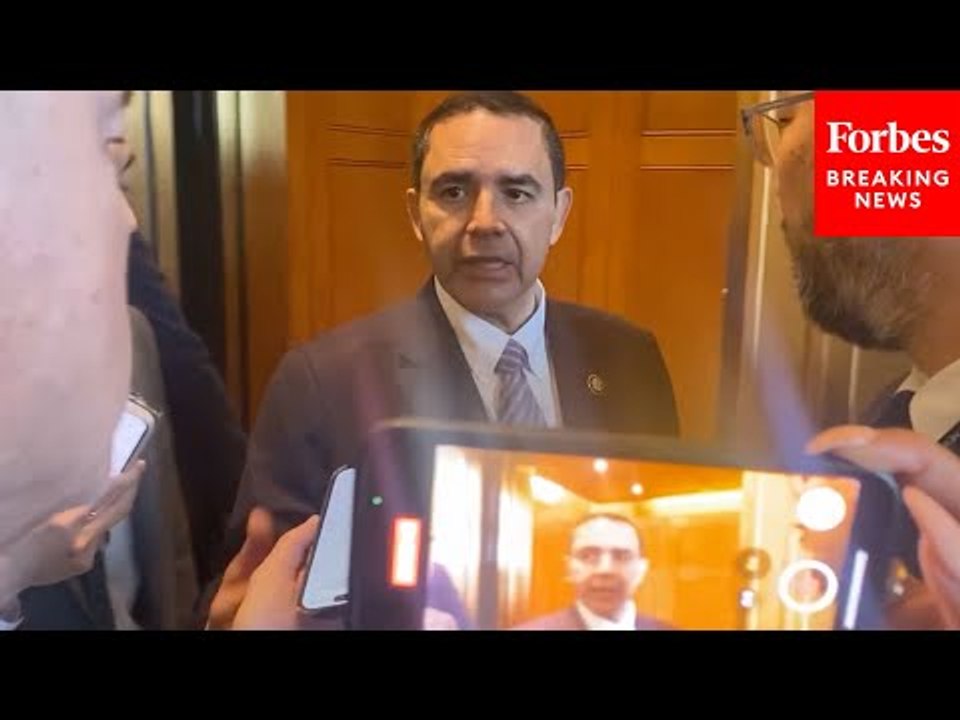 'So You Didn't Take Any Bribes At All?': Reporter Grills Henry Cuellar About Allegations Of Bribery