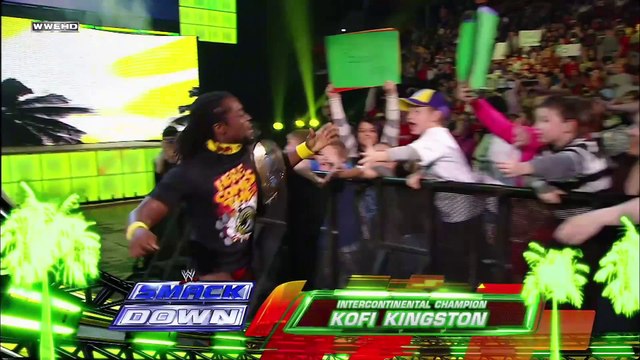 Wade Barrett Vs Kofi Kingston Smackdown March 22 2011