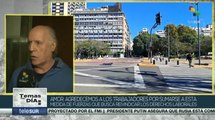 Sindicalista Alejandro Amor: Las manifestaciones son en defensa del pueblo argentino