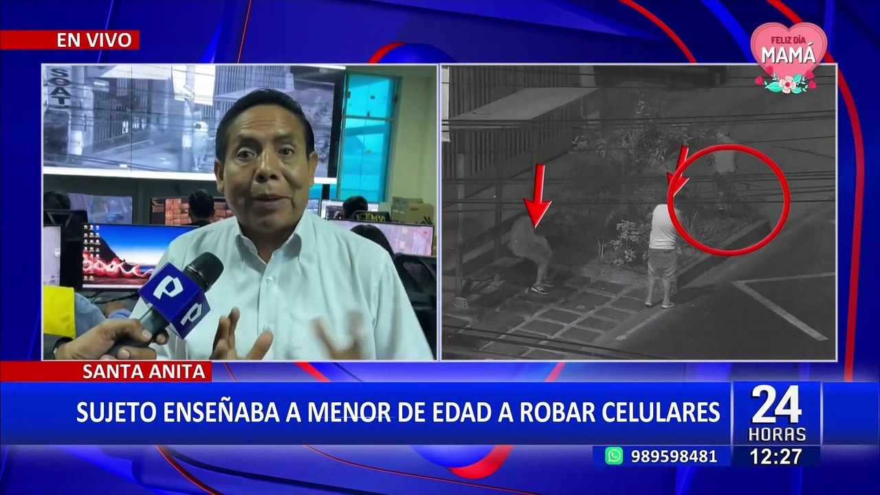 Santa Anita: adulto que enseñaba a robar a menor de edad revela que fue capturado y liberado