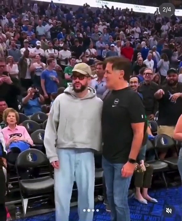 El hijo del magnate multimillonario Mark Cuban rechaza tomarse una foto con el cantante Bad Bunny