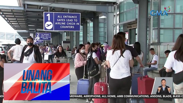 Paggamit ng QR code sa e-travel system, ipatutupad na simula ngayong araw | UB