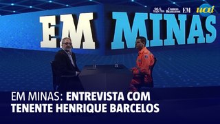 EM Minas recebe o tenente Henrique Barcelos, do CBMMG
