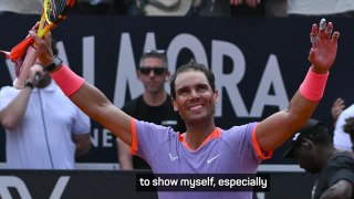 Nadal not pleased with opening round win in Rome