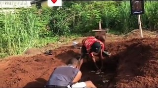 Challenge : Un jeune homme enterré vivant pendant 24 heures (VIDEO)