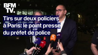 Deux policiers après des tirs dans un commissariat à Paris: la conférence de presse du préfet de police en intégralité