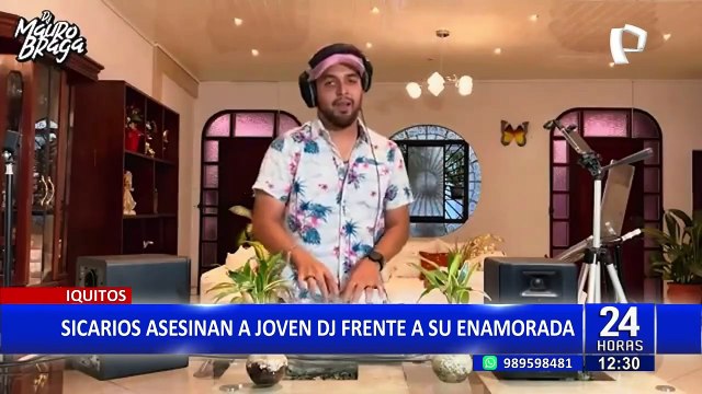 Loreto: asesinan a DJ de un disparo en la cabeza en pleno centro de Iquitos