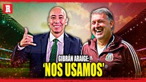 GIBRÁN ARAIGE sobre le paso de TATA MARTINO EN EL TRI: 'NOS USÁBAMOS MUTUAMENTE'