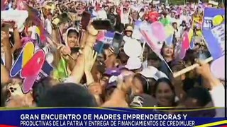 Pdte. Maduro participa en el Gran Encuentro de Madres Emprendedoras y Productivas de la Patria