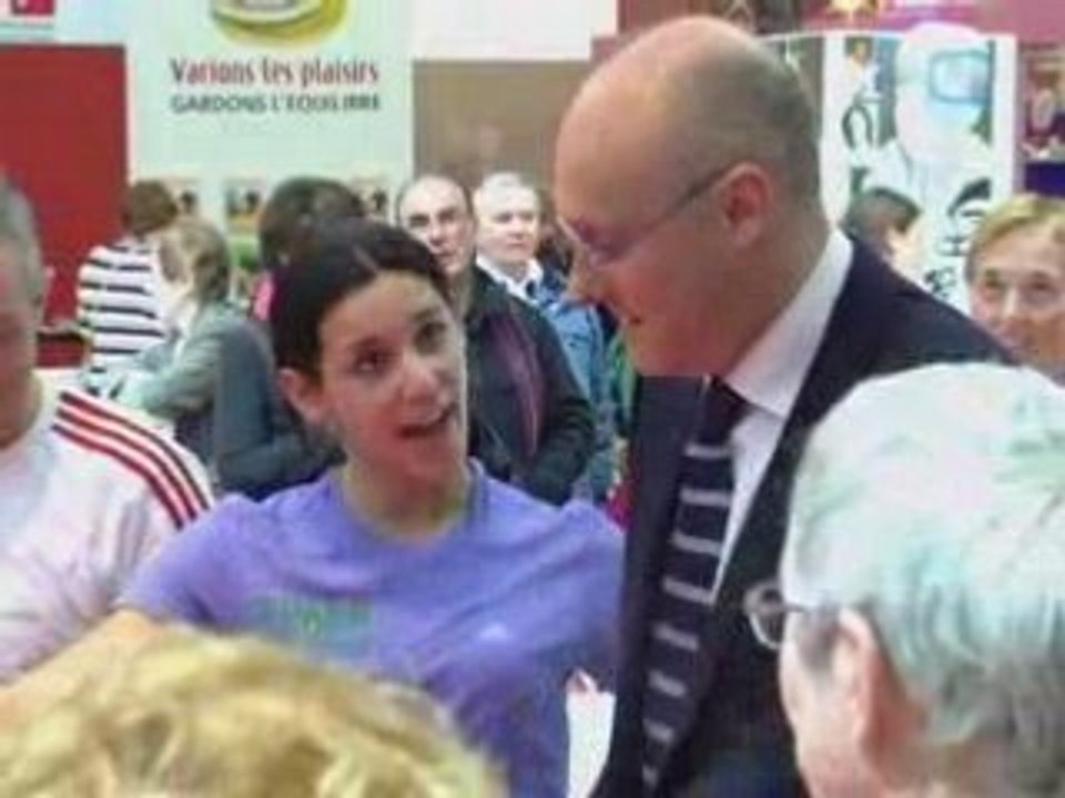 Bernard Laporte au salon des seniors 2008-02