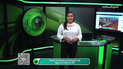 Como funciona o purificador de água enviado ao RS