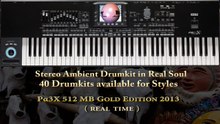 Korg Pa4X-Pa3X Amdient Drumkit