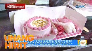 Cake-kaibang regalo para kay nanay! | Unang Hirit