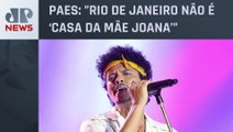 Prefeitura carioca suspende show de Bruno Mars por causa das eleições municipais