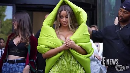 Cardi B Reacts To BACKLASH Over Met Gala Designer Name E! News