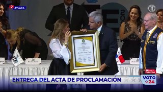 Proclamación y discurso del presidente electo de Panamá José Raúl Mulino