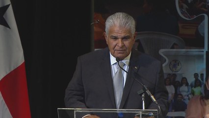 Discurso del presidente electo José Raúl Mulino