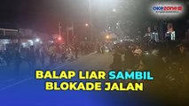 Blokade Jalan, Sejumlah Pemuda Gelar Aksi Balap Liar di Pasar Rebo