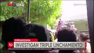 Linchados en Ivirgarzama fueron atrapados porque se les acabó el combustible del auto que estaban robando 