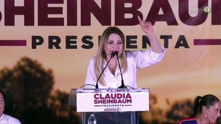 Claudia Delgadillo promete poner al frente de sus gobierno a las mujeres