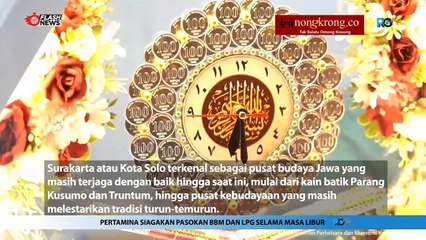 Solo Jadi Cities Creative Network oleh Unesco