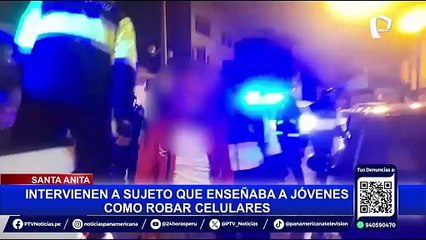 Santa Anita: adulto que enseñaba a robar a menor de edad revela que fue capturado y liberado